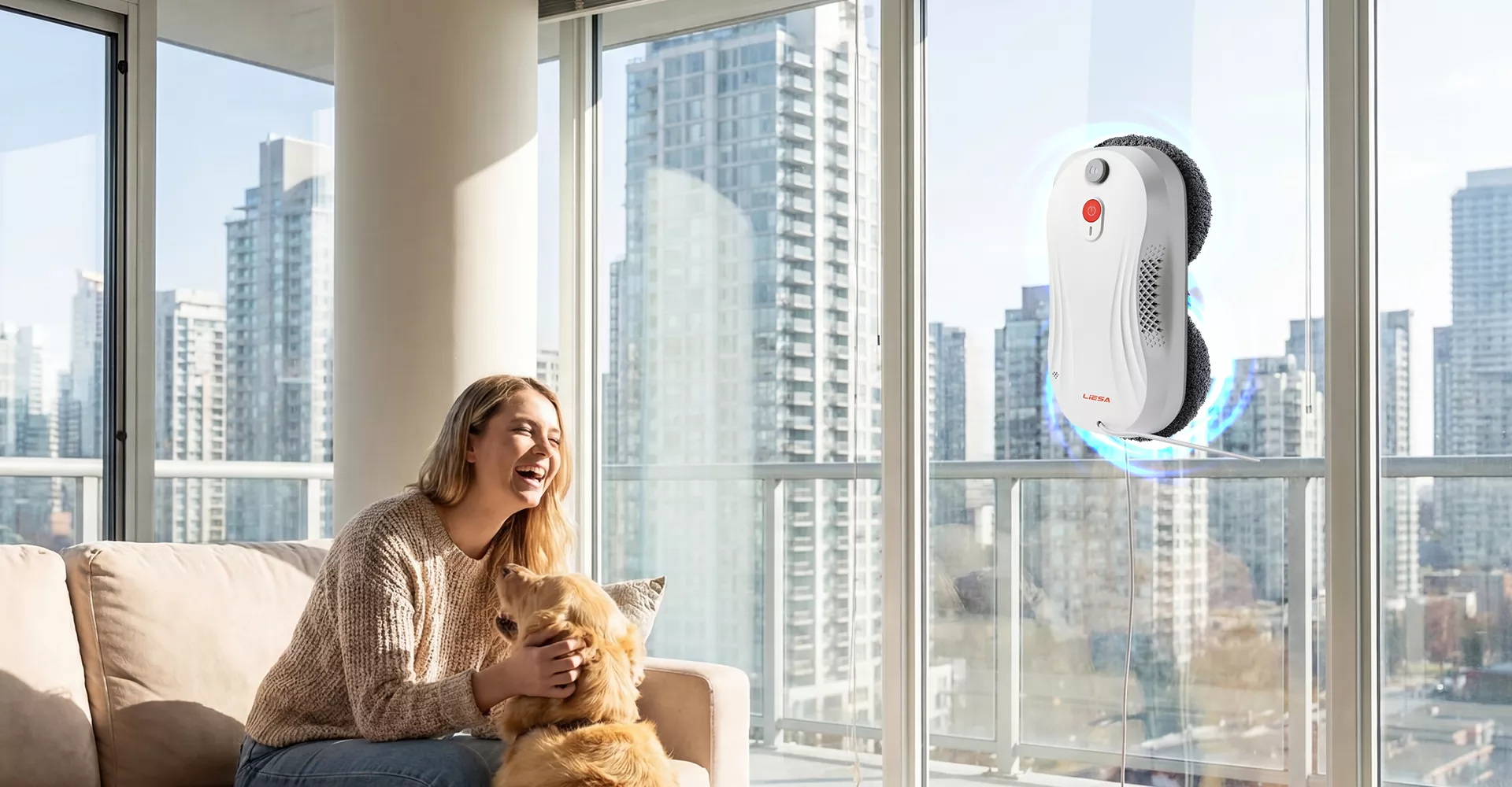 Soláthraí Robot Glanadh Fuinneog